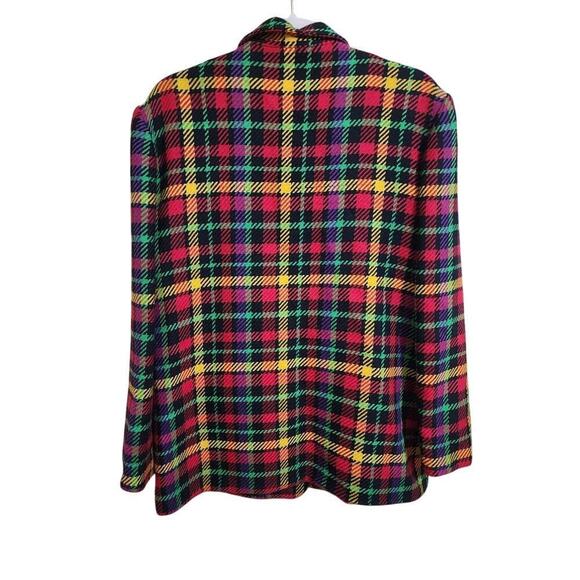 Women's Vintage J'envie Sport Wool Blazer Size 12 - Picture 6 of 6